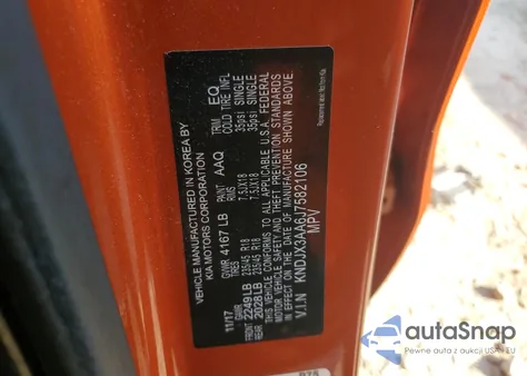 2018 Kia Soul ! z USA, uszkodzony, nr VIN KNDJX3AA6J7582106